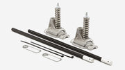 Large BannerSaver Brackets (Pair) for street light pole banners and flags